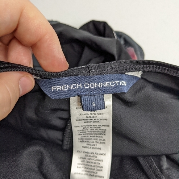 French Connection tropical sunset swimsuit S - Picture 4 of 7